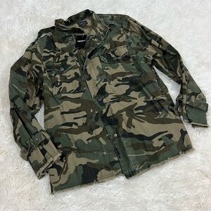 Forever 21 Camo Utility Jacket NWT